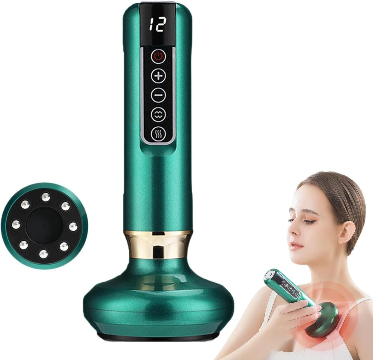 Massaggiatore Anticellulite Elettrico Professionale con Coppettazione a Vuoto